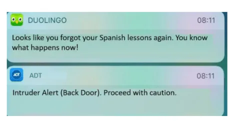 一个关于 Duolingo 的「推送通知」在 2019 年走红的梗